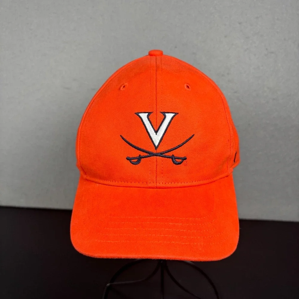Virginia Cavaliers UVA Toddler Hat Orange '47 Brand V-Sabres Baseball Cap